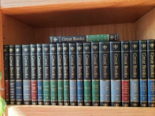 Britannica Great Books Of The Western World 60 Volumes,