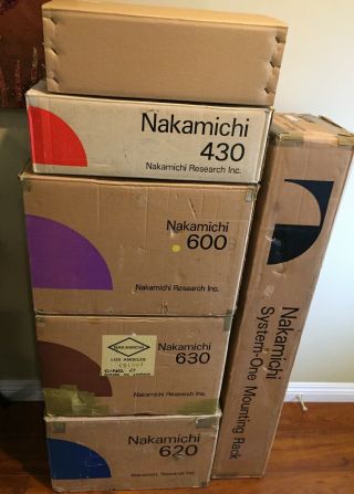 Nakamichi 600 Cassette Deck 100 - 240V 12