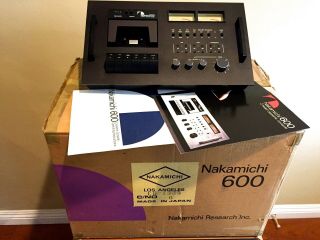 Nakamichi 600 Cassette Deck 100 - 240v