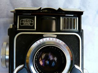 NEAR Zeiss Ikon Ikoflex Favorit IIC TLR Camera & Case W/Tessar F:3.  5 75mm 4