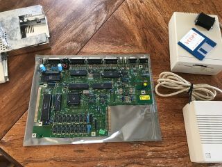 Commodore Amiga 500 Motherboard Plus A501,  Power Supply,  External Fd & More