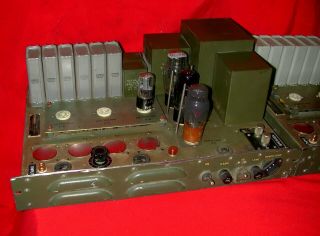 US Signal Corps Western Electric 6L6 6SL7 Tube 115 - 230V Power Amplifiers [Pair] 6