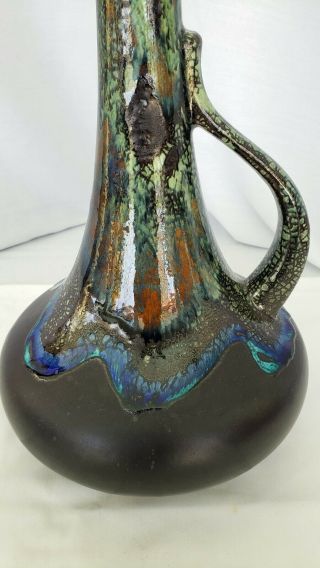 Vintage Royal Haeger mid century drip glaze vase 3