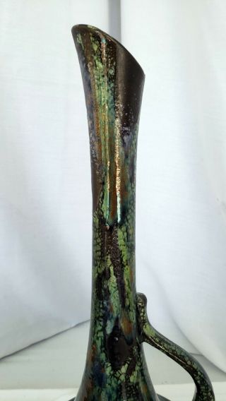 Vintage Royal Haeger mid century drip glaze vase 5