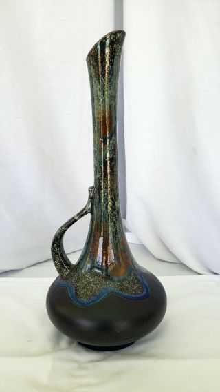 Vintage Royal Haeger mid century drip glaze vase 7
