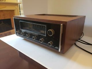 McIntosh MR78 Stereo FM Tuner with walnut Cabinet 3