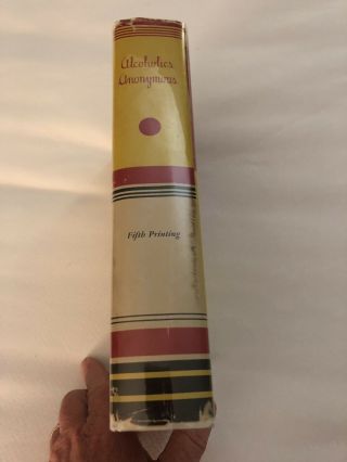Alcoholics Anonymous First edition 5th Printing W/ODJ 3