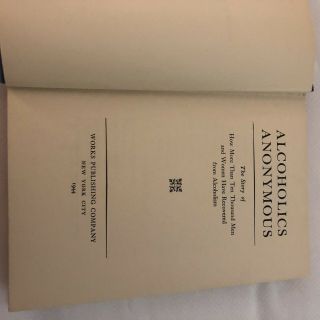 Alcoholics Anonymous First edition 5th Printing W/ODJ 8