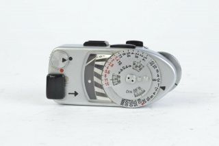 Leica Mr Light Meter Chrome For M2 M3 M4 M4 - 2 M4 - P Cameras (e) Leicameter