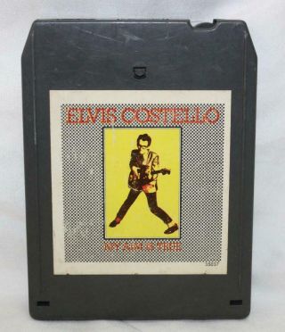 Vintage 1977 8 Track Elvis Costello My Aim Is True Columbia Jca35037 8 - 2