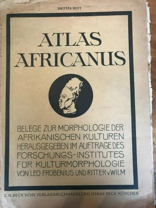Atlas Africanus Drittes Heft German Ethnographic Atlas Africa