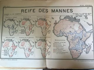 Atlas Africanus Drittes Heft German Ethnographic Atlas Africa 2