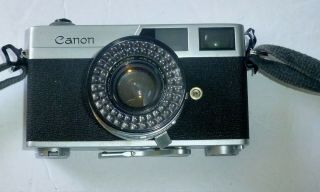 Vintage Canon Canonet 1961 45mm F1.  9 Well Very Good Cosmetic S/n 900239