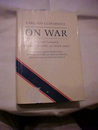 Carl Von Clausewitz: On War (1976 Hardback Edition)