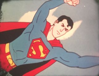 Vintage 1968 Superman “the Space Refugees” 16mm Film Cartoon