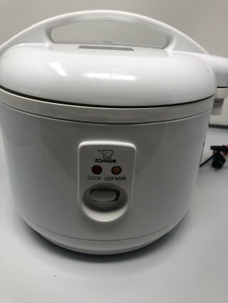 Vintage Electric Zojirushi Rice Cooker/warmer 10 Cup Nrc - 10 Great