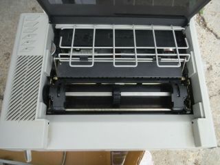 Atari XMM 801 Printer and cables 5