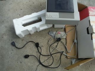 Atari XMM 801 Printer and cables 6