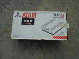 Atari Xf551 Diskette Drive.  400,  600,  800 Xl And Xe Systems