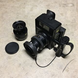 Polaroid 600se With Back Plus Mamiya 127mm F4.  7 & 75mm F5.  6 Lenses