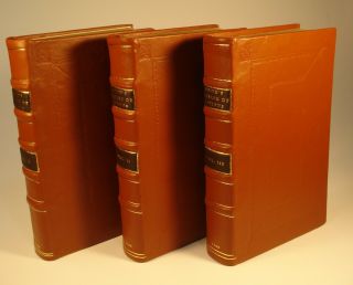 Adam Smith Wealth Of Nations 9th Ed.  Strahan 1799 3 Vol.  Rebound In Full Leather