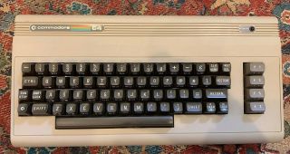 Commodore 64 Computer and with Power Supply and Box 3