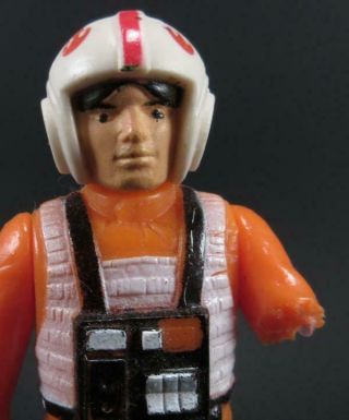 Vintage Star Wars Luke Skywalker X - Wing Pilot 1978 Watch that crossfire,  boys 4