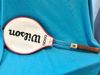 Vintage Wilson T2000 Tennis Racquet - Medium 4 5/8 - Pre - Owned