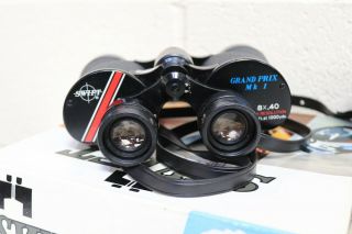 Vintage Swift Grand Prix 8 x 40 Binoculars,  Case BOX - 254 4
