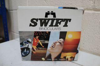 Vintage Swift Grand Prix 8 x 40 Binoculars,  Case BOX - 254 7