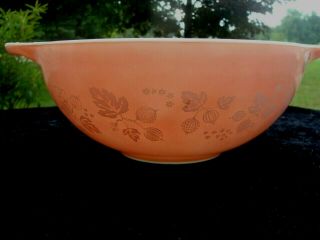 Vintage Pyrex Pink Gooseberry Cinderella Bowl Number 444
