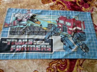 VTG G1 Transformers single bed doona cover,  pillow case vintage rare Megatron 2