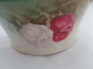 Vintage R.  S.  Germany Bowl With A Rose Motif 2