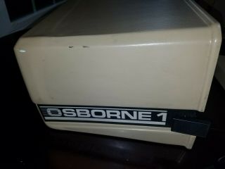 Osborne 1 Computer great,  with disks. 5