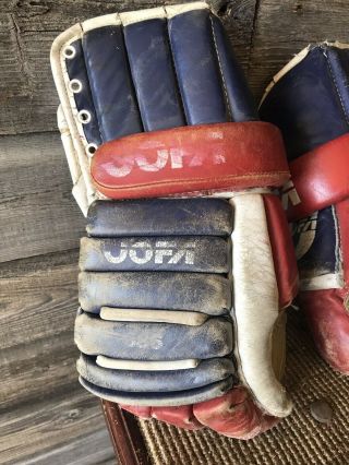 Vintage Jofa 686 Hockey Glove 2