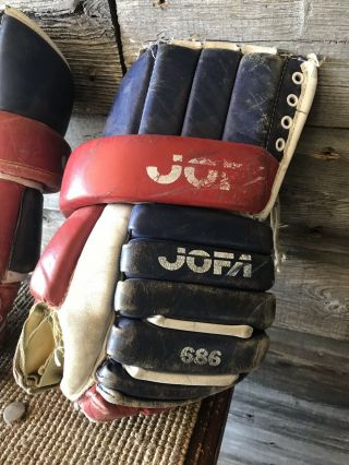 Vintage Jofa 686 Hockey Glove 3