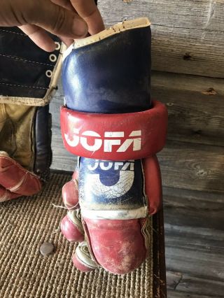 Vintage Jofa 686 Hockey Glove 4