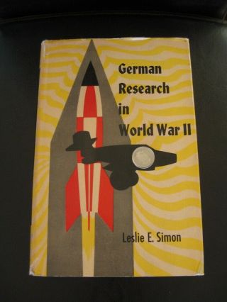 German Research In World War Ii - Leslie E.  Simon - Tintin The Calculus Affair