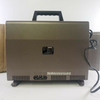 EIKI SNT - 0 SNT Slim Line 16mm Film Projector With Cover 10