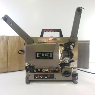 Eiki Snt - 0 Snt Slim Line 16mm Film Projector With Cover