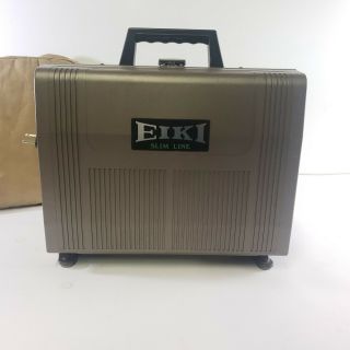 EIKI SNT - 0 SNT Slim Line 16mm Film Projector With Cover 2