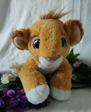 Vintage 1993 Mattel Disney Lion King Simba Stuffed Cub Animal Toy Plush 17 "