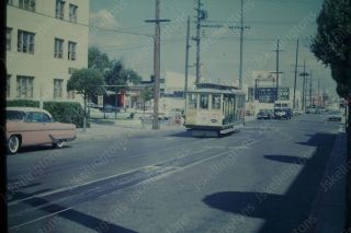 1964 San Francisco Street Scene Vintage 35mm Slide By10