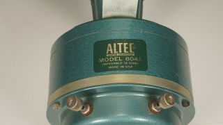 Altec Lansing Model 804A Horn Speakers - PAIR - Malibu - 16 ohms 5