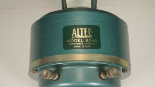 Altec Lansing Model 804A Horn Speakers - PAIR - Malibu - 16 ohms 8