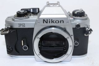 Nikon Fg Vintage Film Camera Body