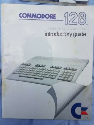 Commodore 128 with 1571 Disk Drive,  Game,  Manuals/Inserts 11