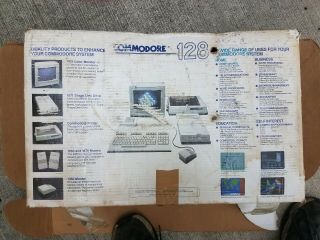 Commodore 128 with 1571 Disk Drive,  Game,  Manuals/Inserts 7