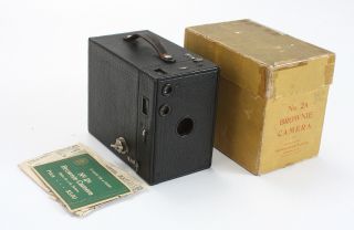 Kodak No.  2a Brownie Model B,  Boxed,  Defective Shutter,  For Display/cks/199902