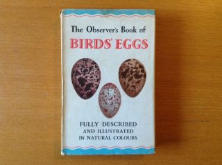 Observers Book Of Birds Eggs 1965